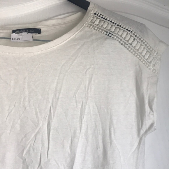 White boho tshirt - Picture 2 of 2